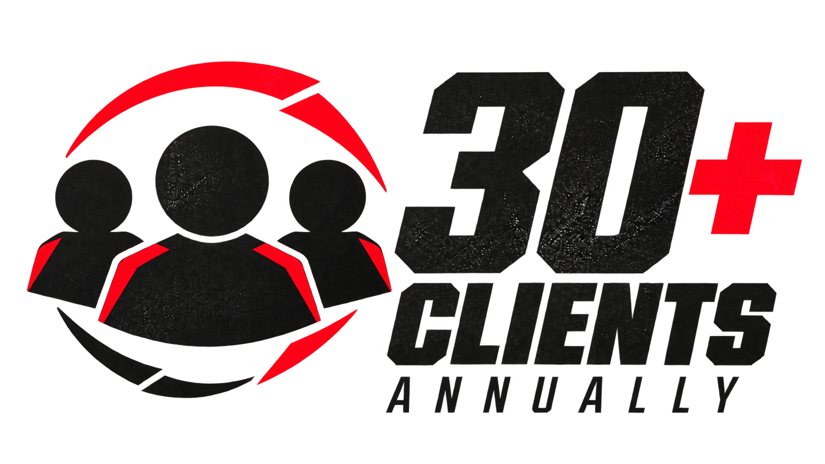 30+ clients each year
